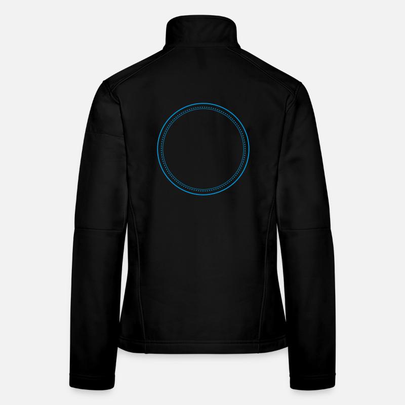 button Women's Softshell Jacket