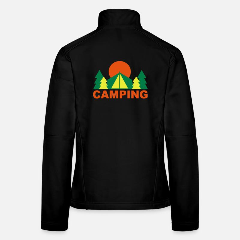 Camping Frauen Softshelljacke