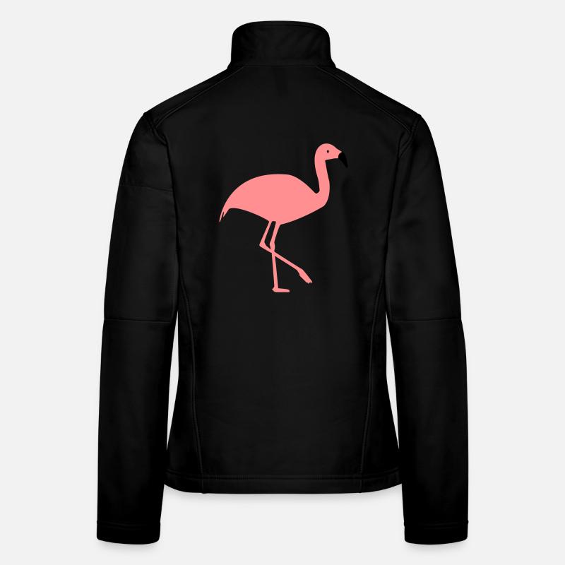 Flamingo Veste en tissu softshell Femme
