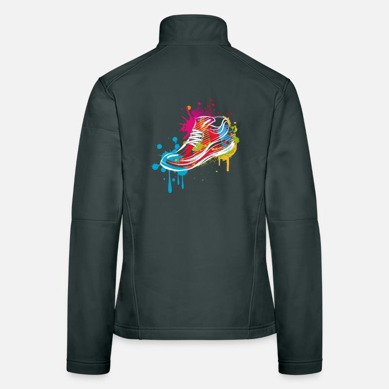 Sneaker Graffiti Women's Softshell Jacket