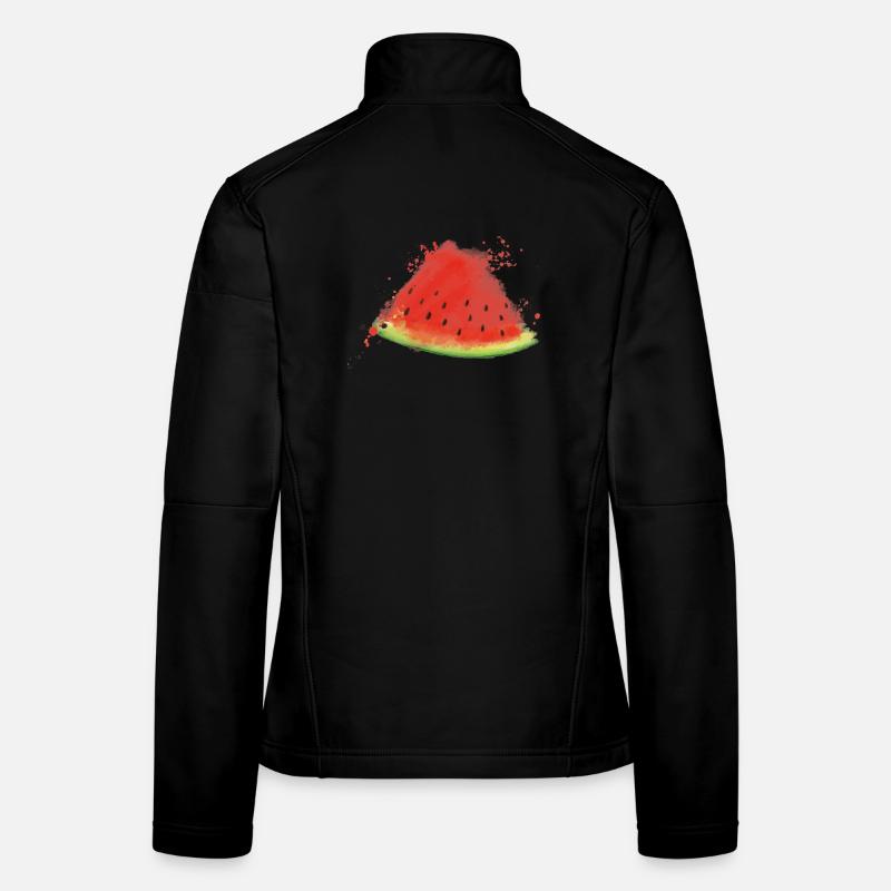 Melone - Wassermelone Frauen Softshelljacke