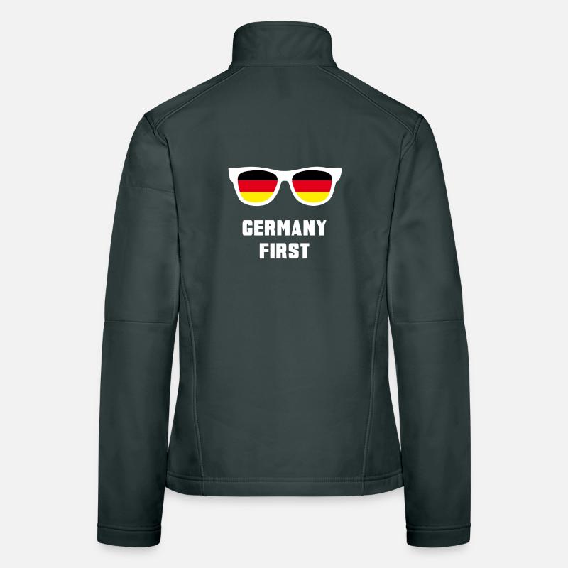 Germany First / Germany First Flag Gift Women's Softshell Jacket