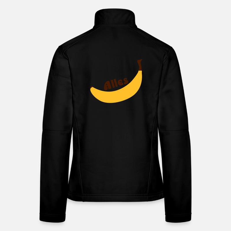 alles banane Frauen Softshelljacke