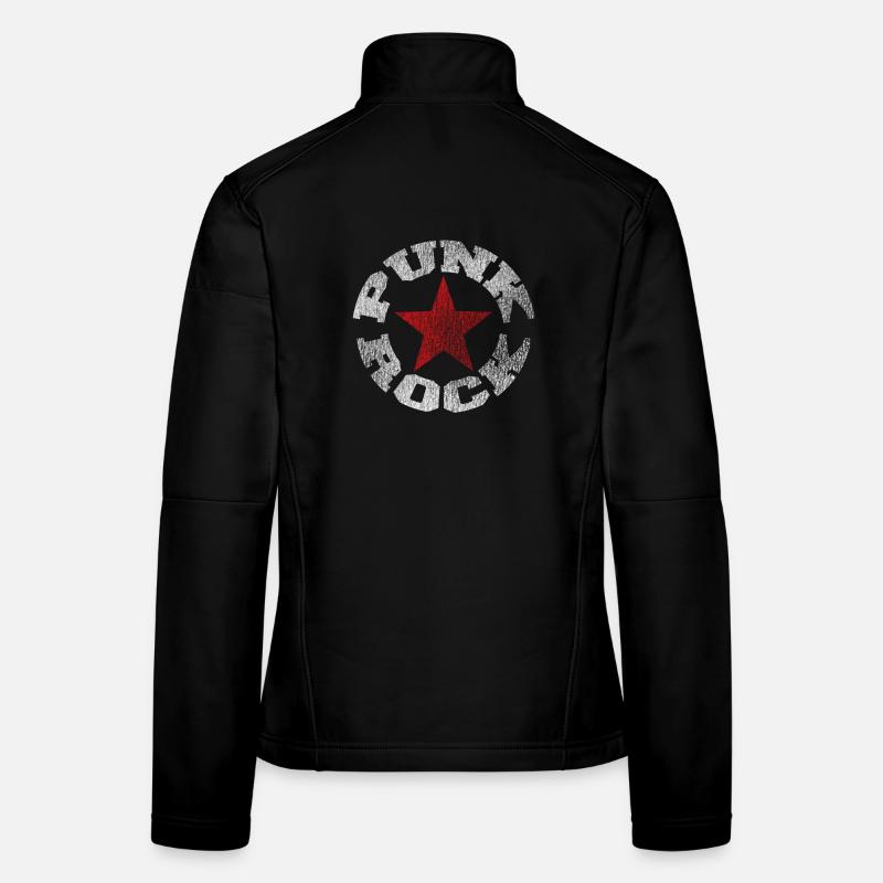 Punkrock Frauen Softshelljacke