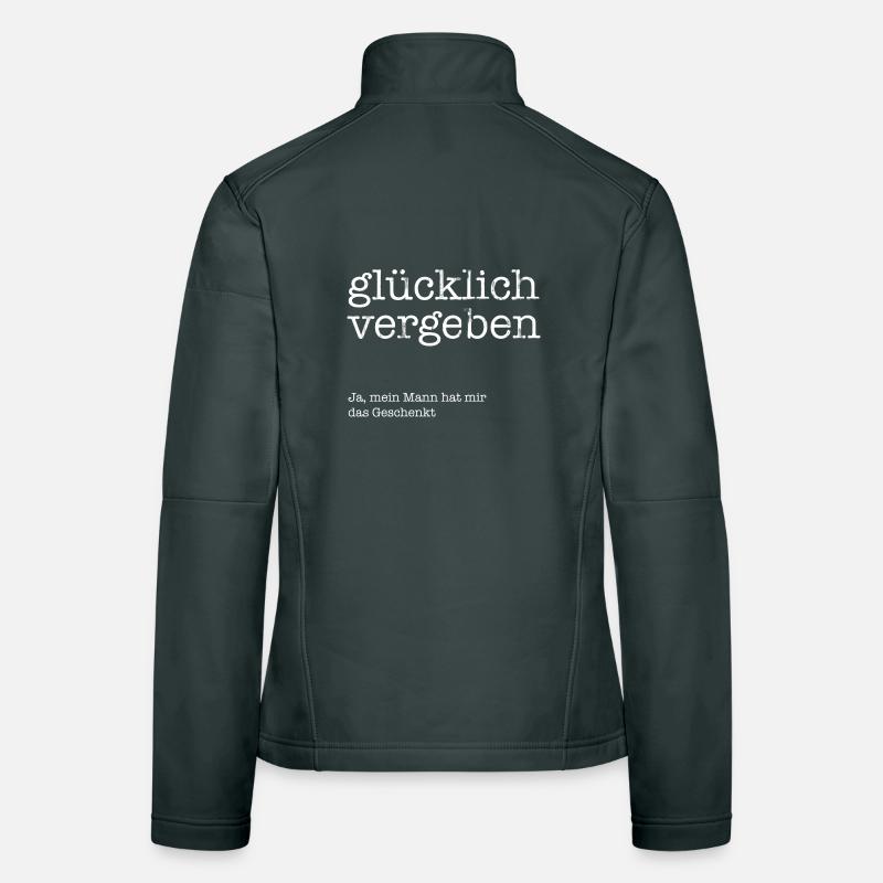 Glücklich vergeben! Frauen Softshelljacke