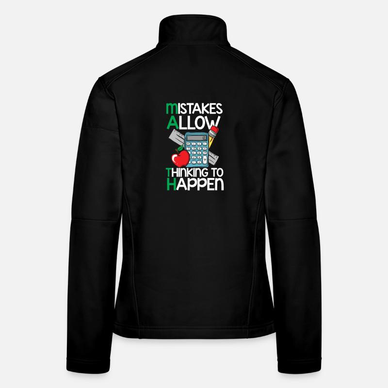 Mathematik Frauen Softshelljacke