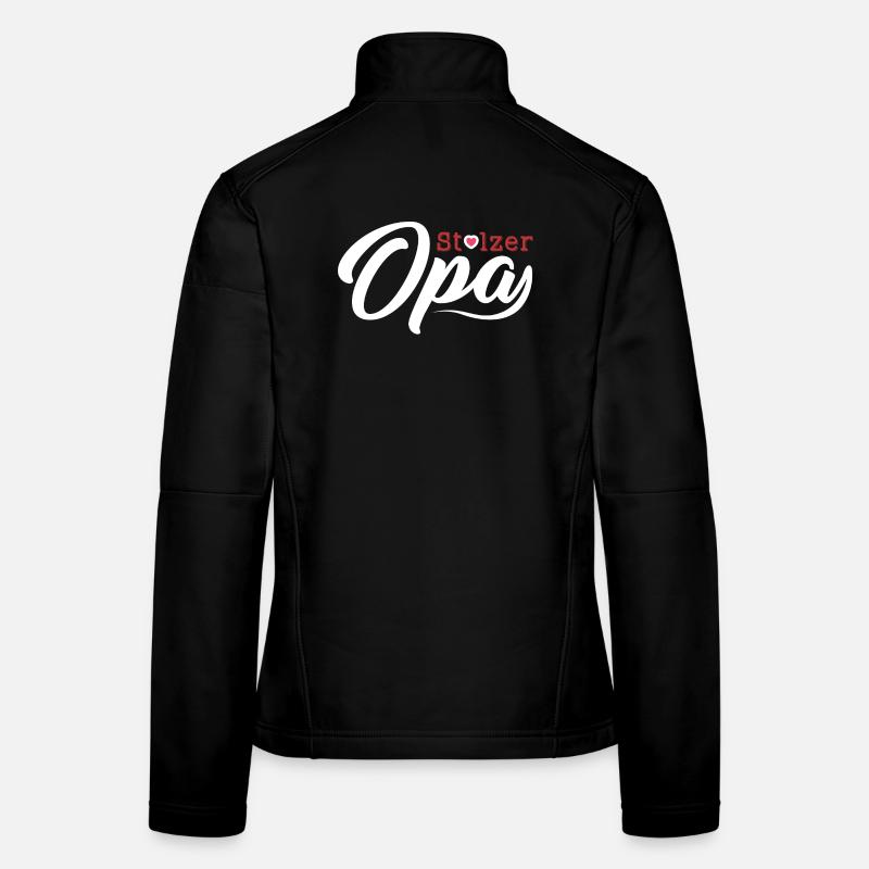 Oma Opa Großeltern Großvater Großmutter Enkel Idee Frauen Softshelljacke