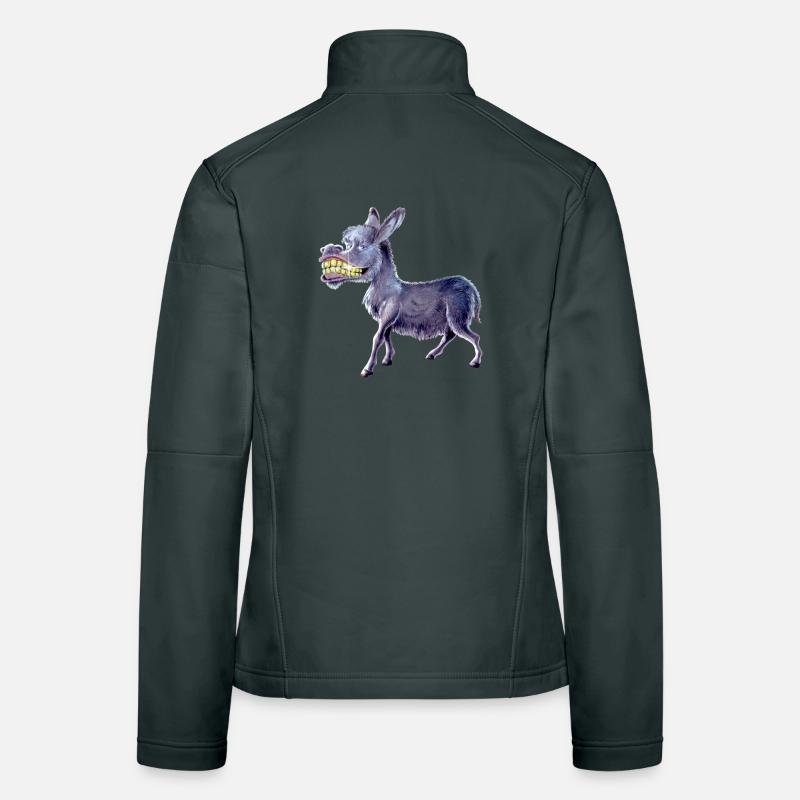 Esel Morgenstund Frauen Softshelljacke
