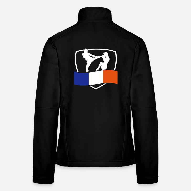 arts martiaux Veste en tissu softshell Femme