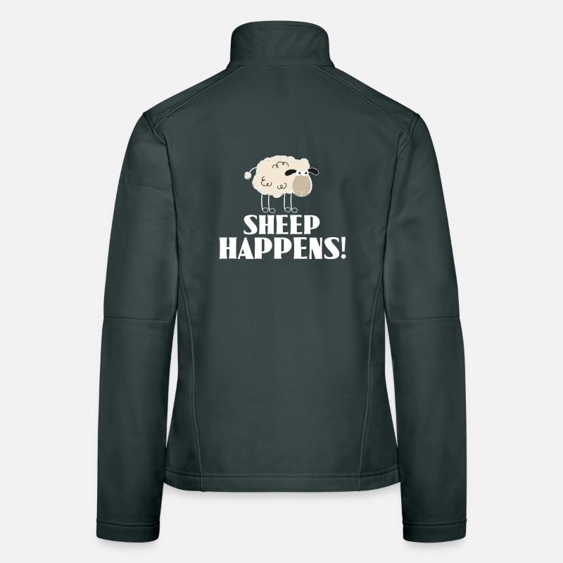 SHEEP HAPPENS - c'est comme ça Veste en tissu softshell Femme