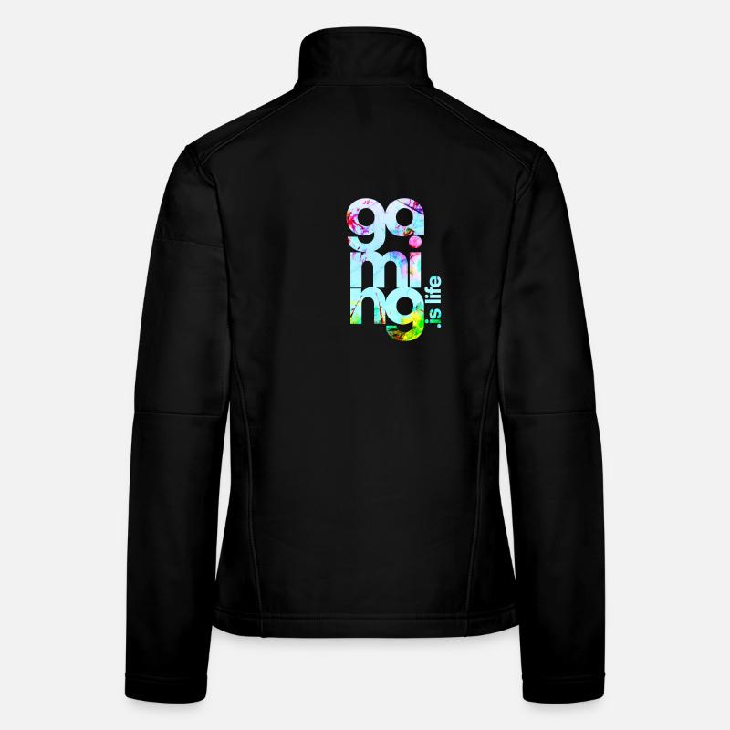 Gamer Veste en tissu softshell Femme