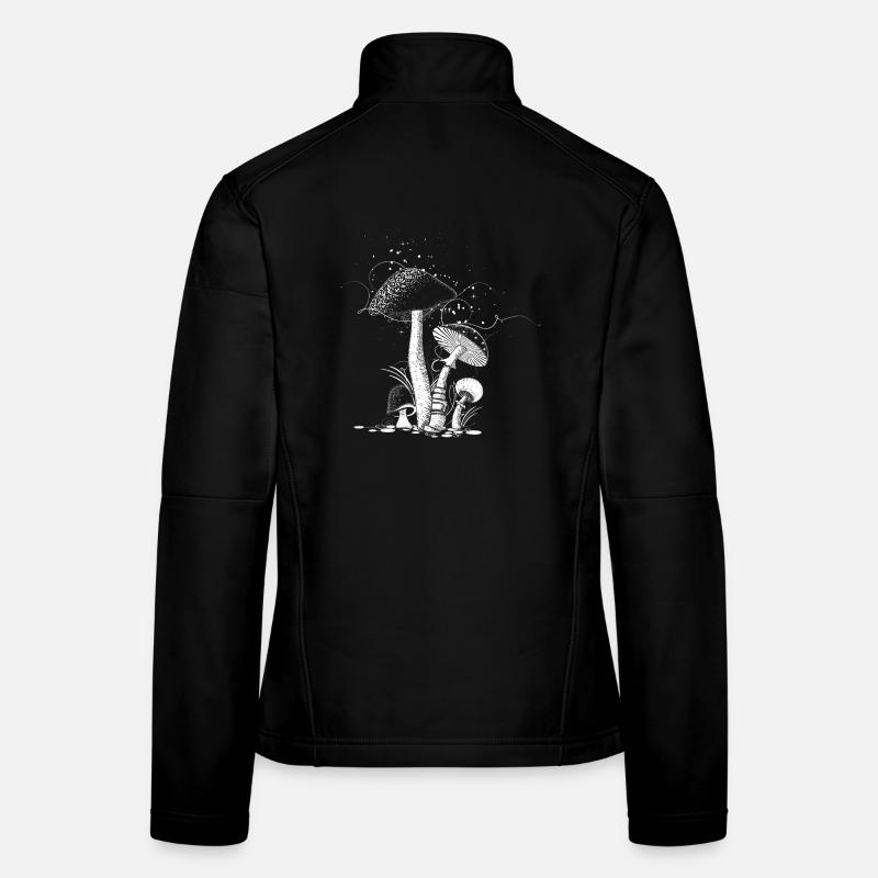 four mushrooms Women's Softshell Jacket