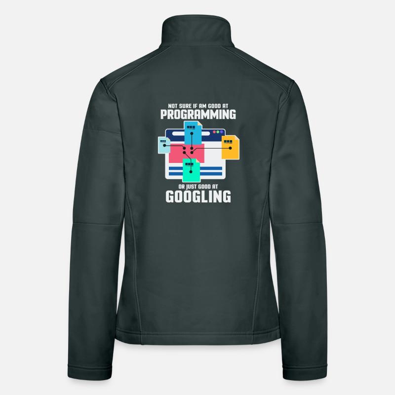 Programmer Programming IT Computer Gift Women's Softshell Jacket