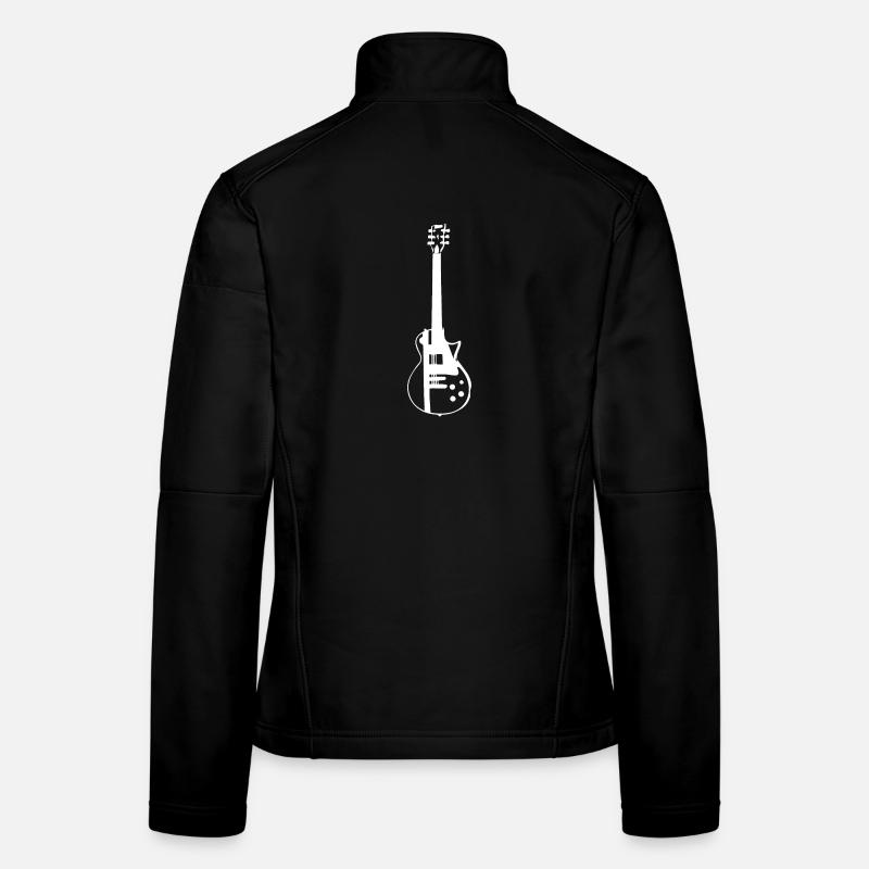 E-Gitarre Frauen Softshelljacke