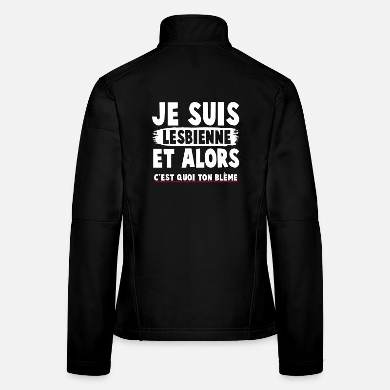 Humorvolles feministisches T-Shirt mit einer engagierten Botschaft Frauen Softshelljacke