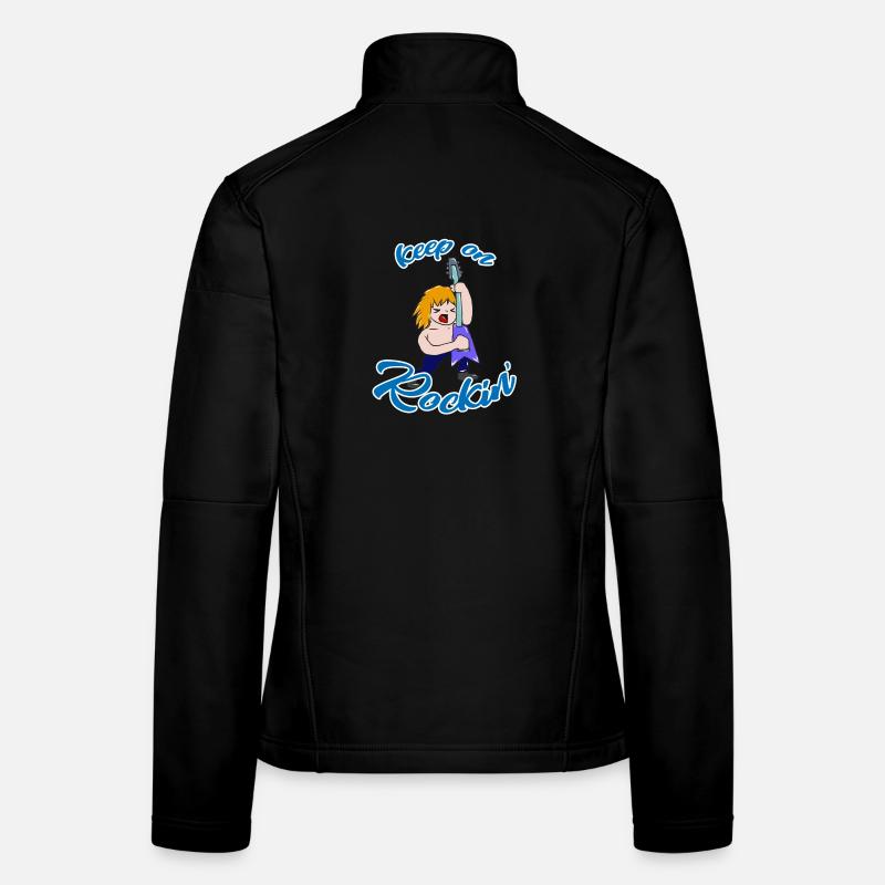 Rock'n'Roll Veste en tissu softshell Femme