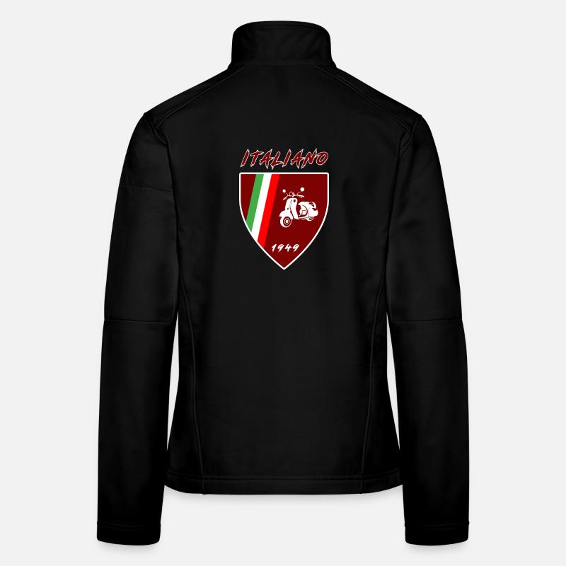 Italien Motorroller / Italiano Geschenk Roller Frauen Softshelljacke