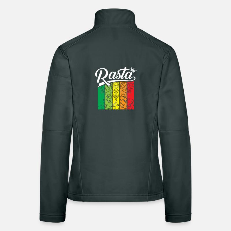 Pastel Regenbogen Banner Frauen Softshelljacke