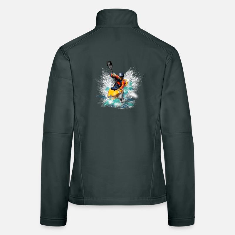 kayak Veste en tissu softshell Femme