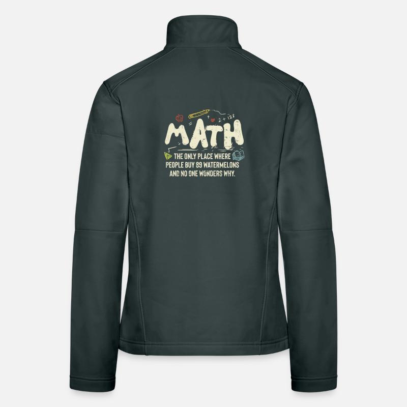 mathematics Women's Softshell Jacket
