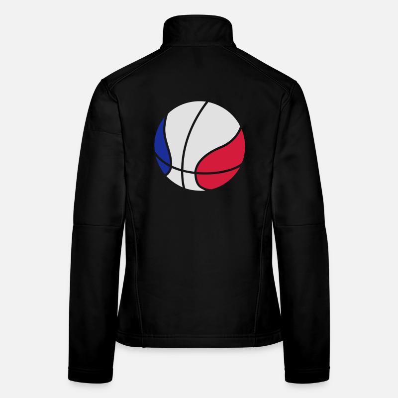Basketball Veste en tissu softshell Femme