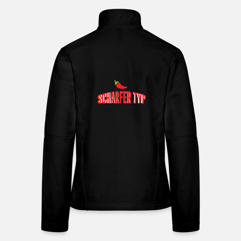 Scharfer Typ - Chili Frauen Softshelljacke