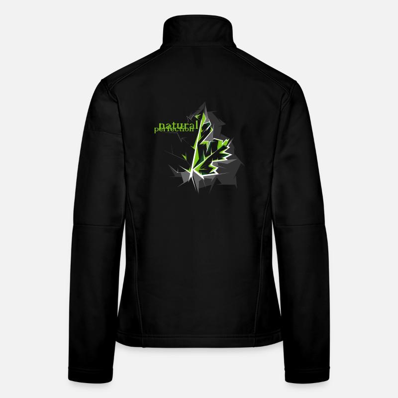 maple leaf nature tree symbol illustration nature Women's Softshell Jacket