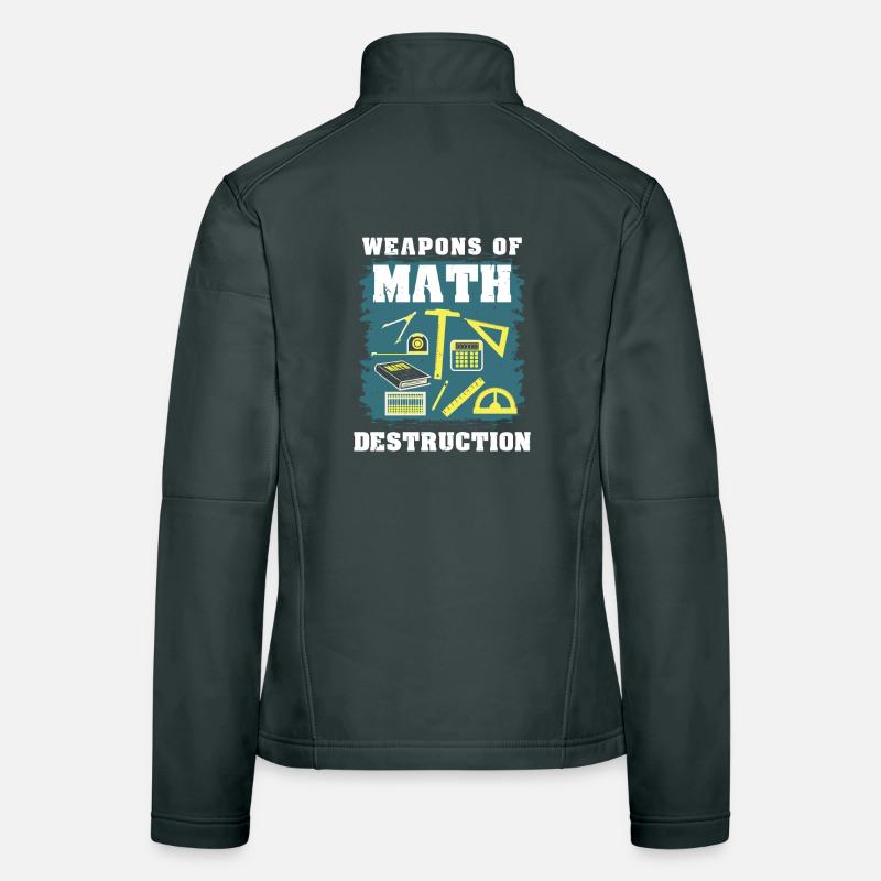 Mathematik Mathe Geschenk Frauen Softshelljacke