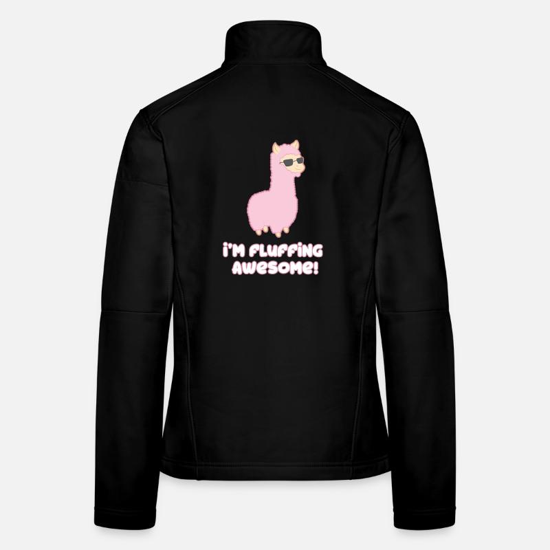 Lama cool Veste en tissu softshell Femme