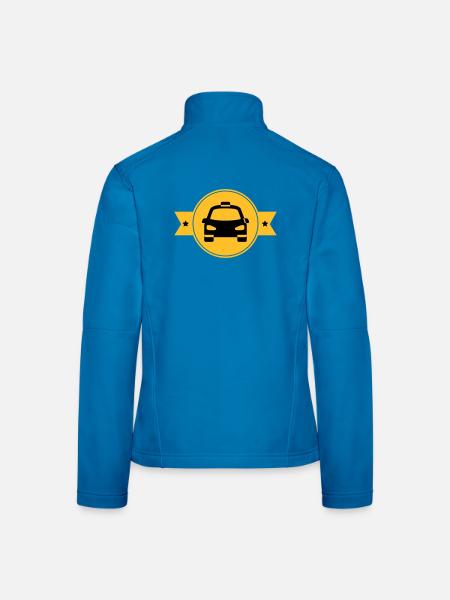 Taxi - Women's Softshell Jacket - mouse grey - Back