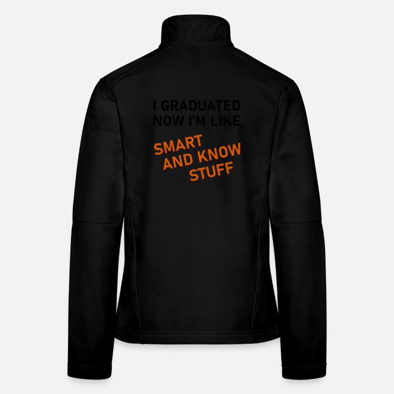 I Graduated Veste en tissu softshell Femme