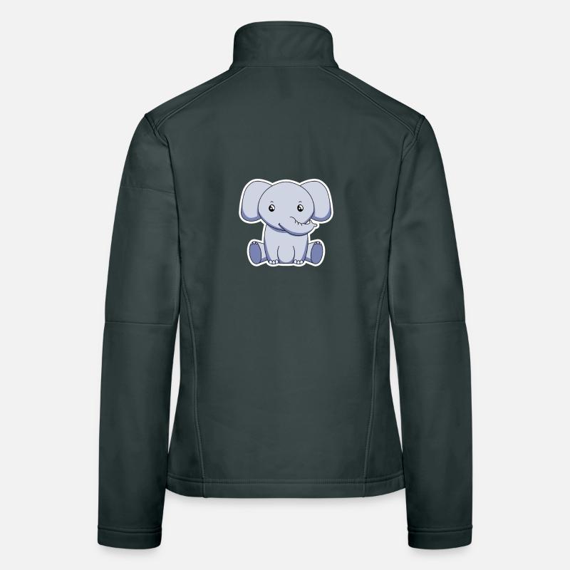 Elefant Frauen Softshelljacke