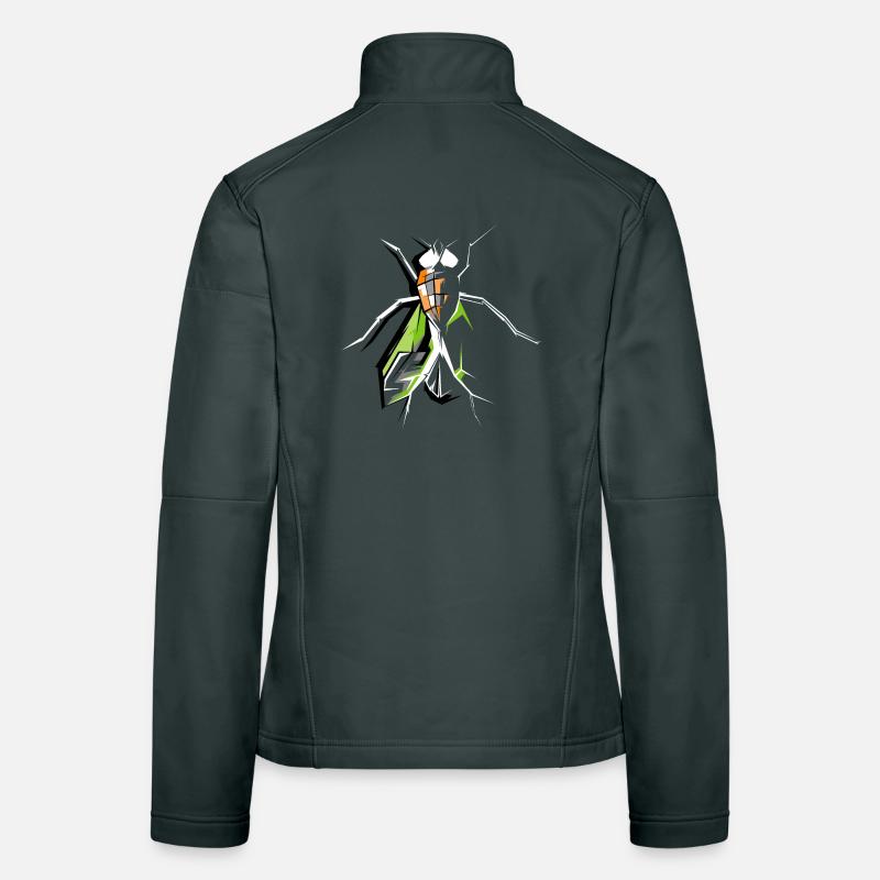 Fly Insects Fly Fly Symbol Vector Women's Softshell Jacket