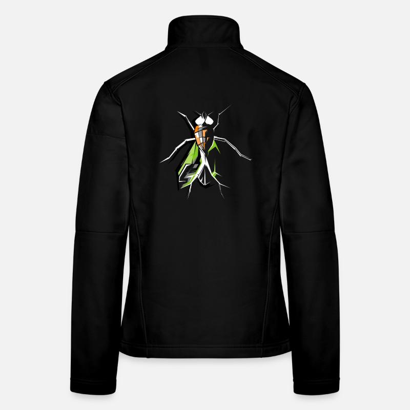 Fly Insects Fly Fly Symbol Vector Women's Softshell Jacket