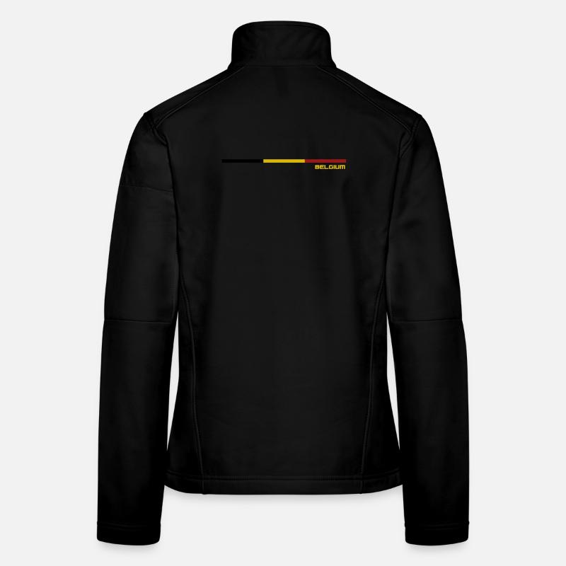 BELGIUM FLAG Women's Softshell Jacket