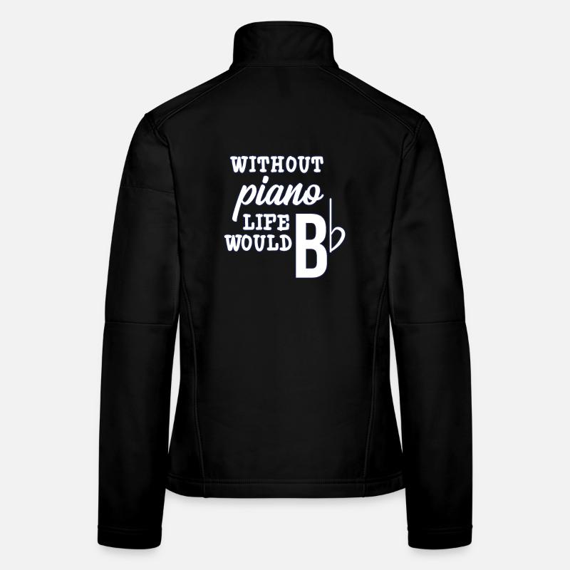 Musique classique Veste en tissu softshell Femme
