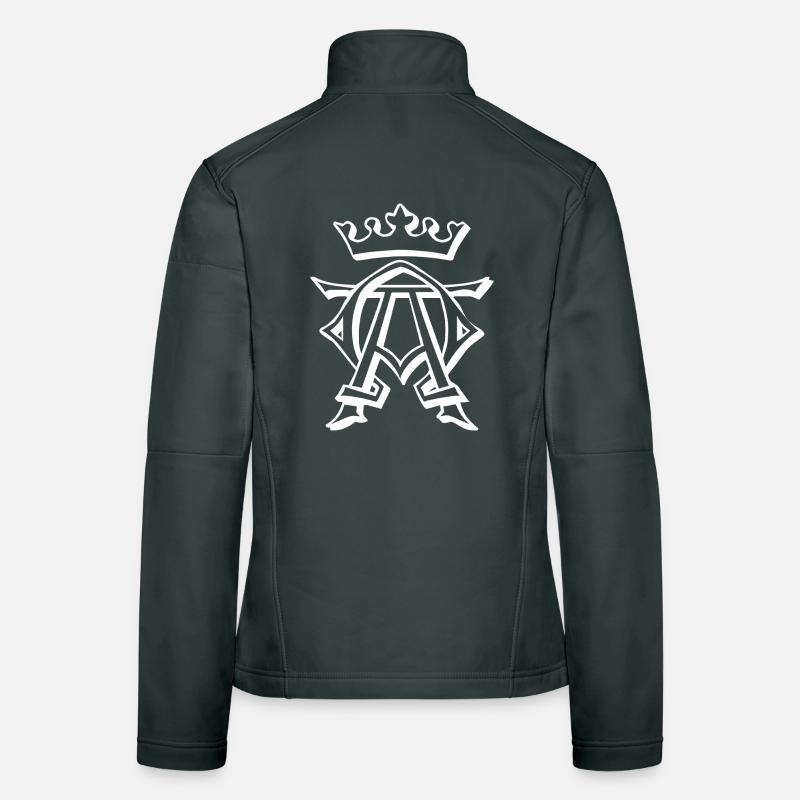 King, Krone, König Frauen Softshelljacke