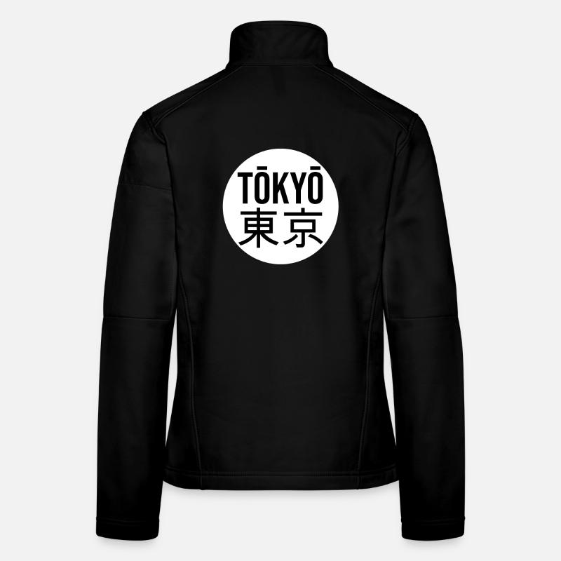 Cercle de fautes de frappe de Tokyo Veste en tissu softshell Femme