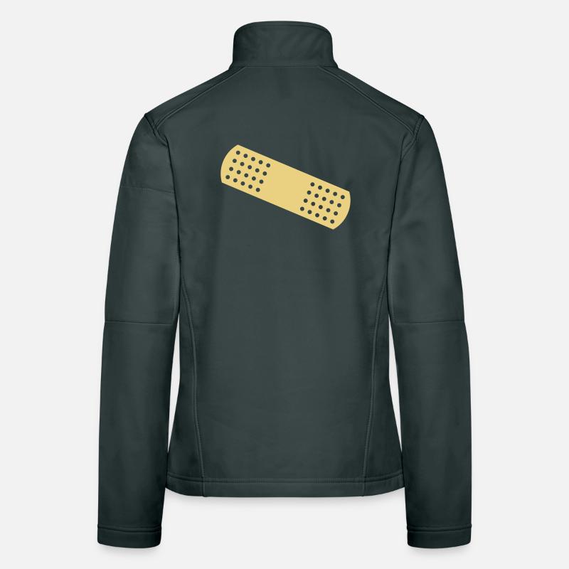 Heftpflaster Frauen Softshelljacke