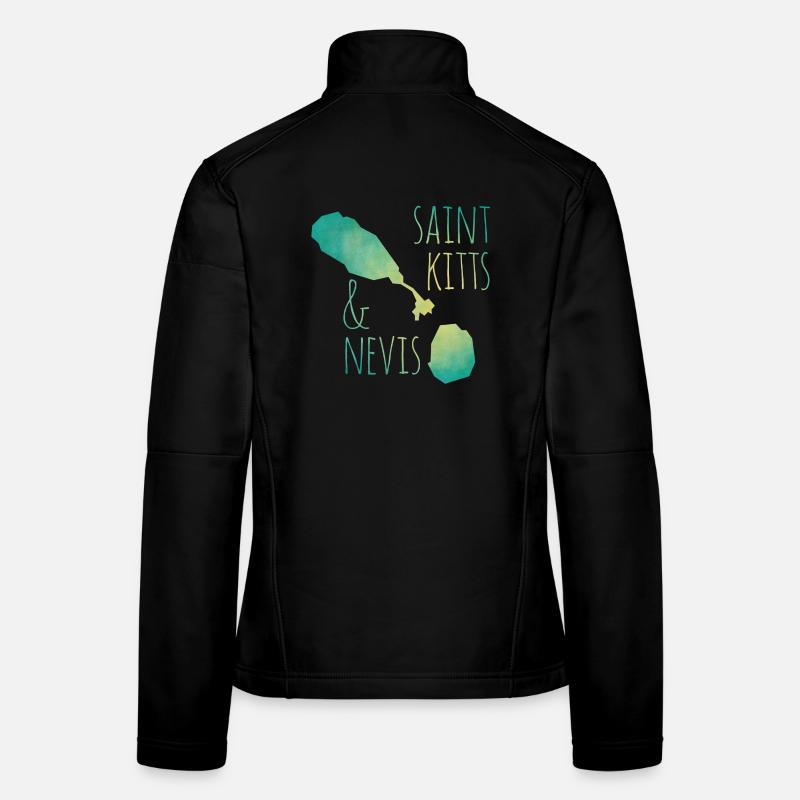 Saint Kitts and Nevis Frauen Softshelljacke