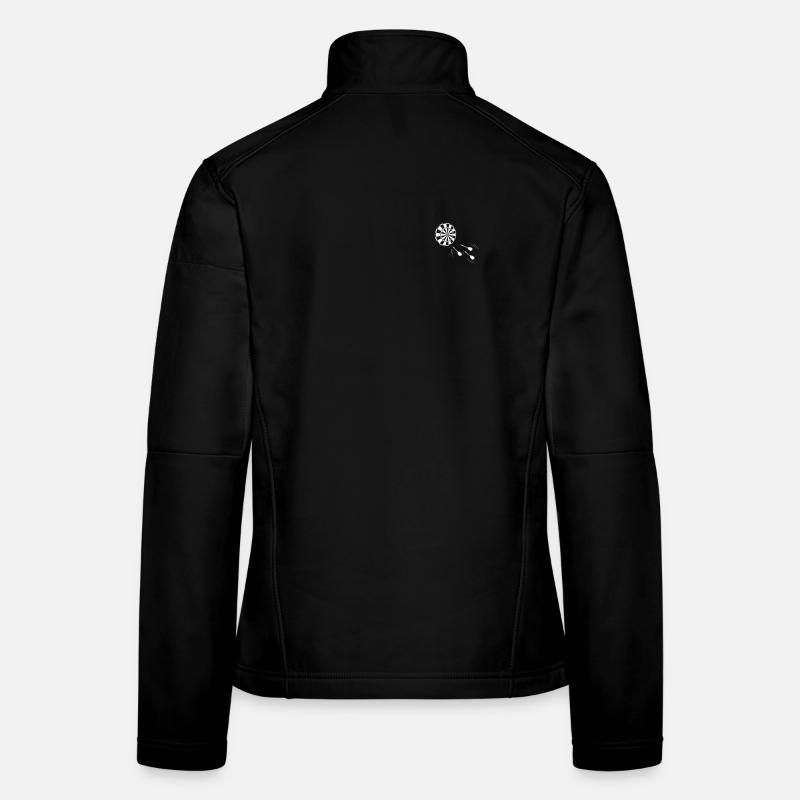 Dart Board Dartpfeile Hemdtasche - Frauen Softshelljacke - Schwarz