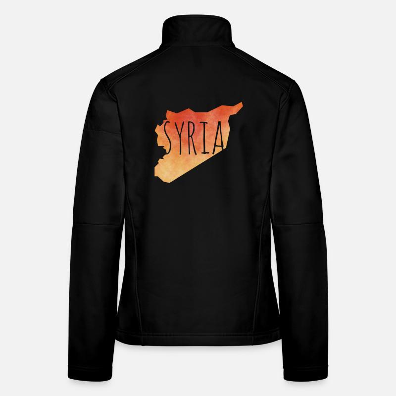 Syria - Frauen Softshelljacke - Schwarz