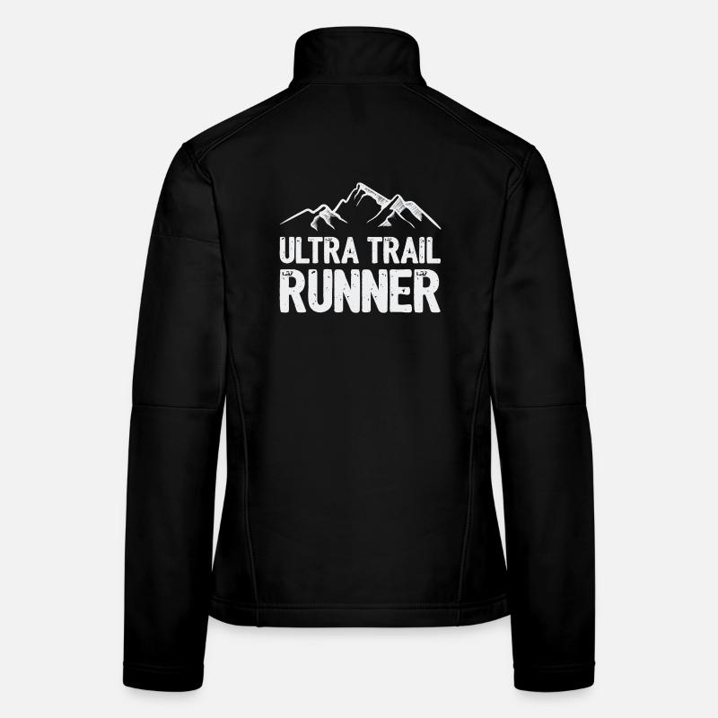 Ultra Trail Runner - Frauen Softshelljacke - Schwarz
