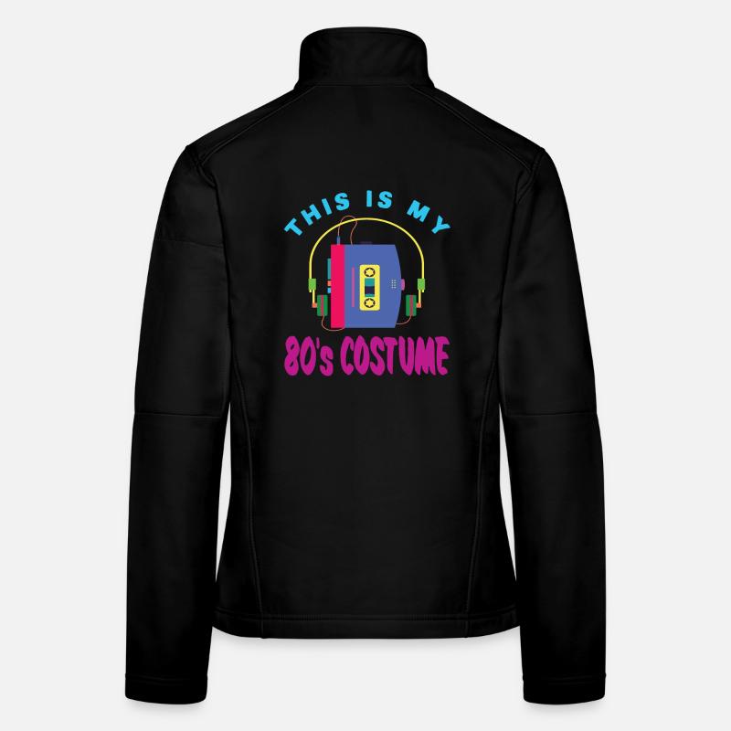 This Is My 80s 80's Costume 80 Veste en tissu softshell Femme