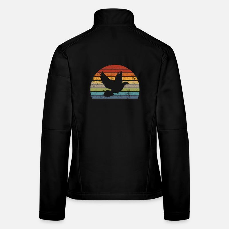 Pigeon Retro Women's Softshell Jacket