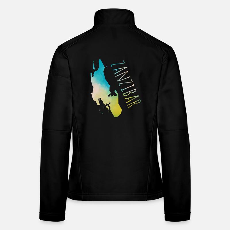 Zanzibar Veste en tissu softshell Femme