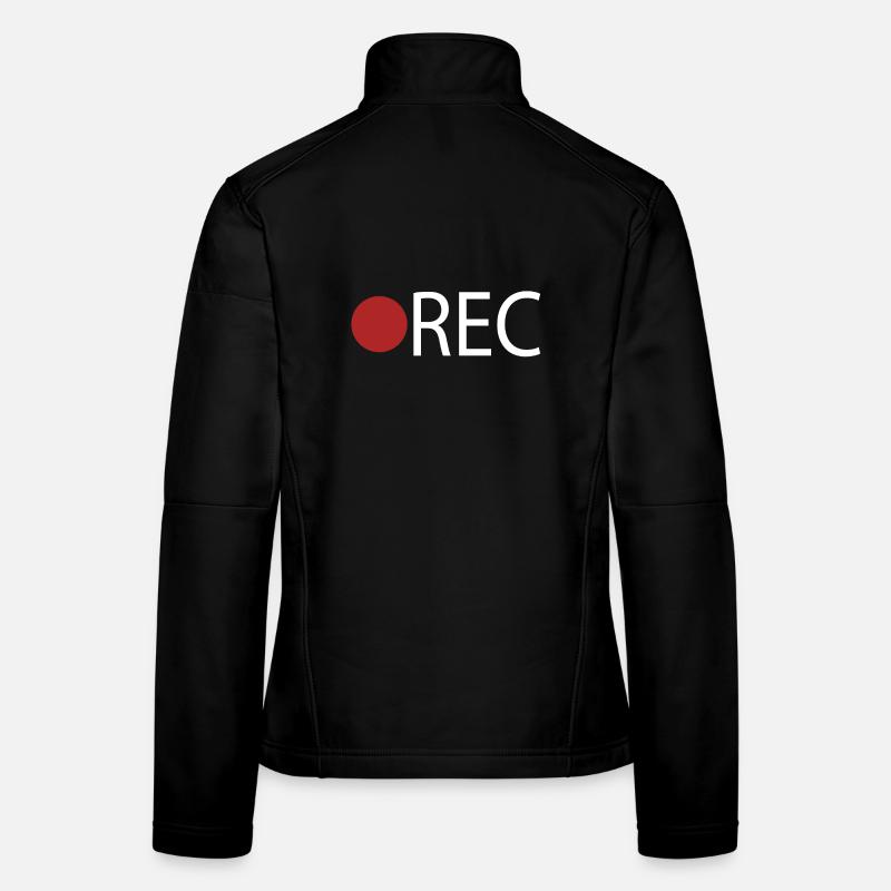 Enregistrement REC Veste en tissu softshell Femme