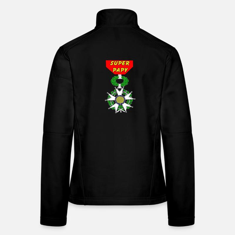 Super Opa Frauen Softshelljacke