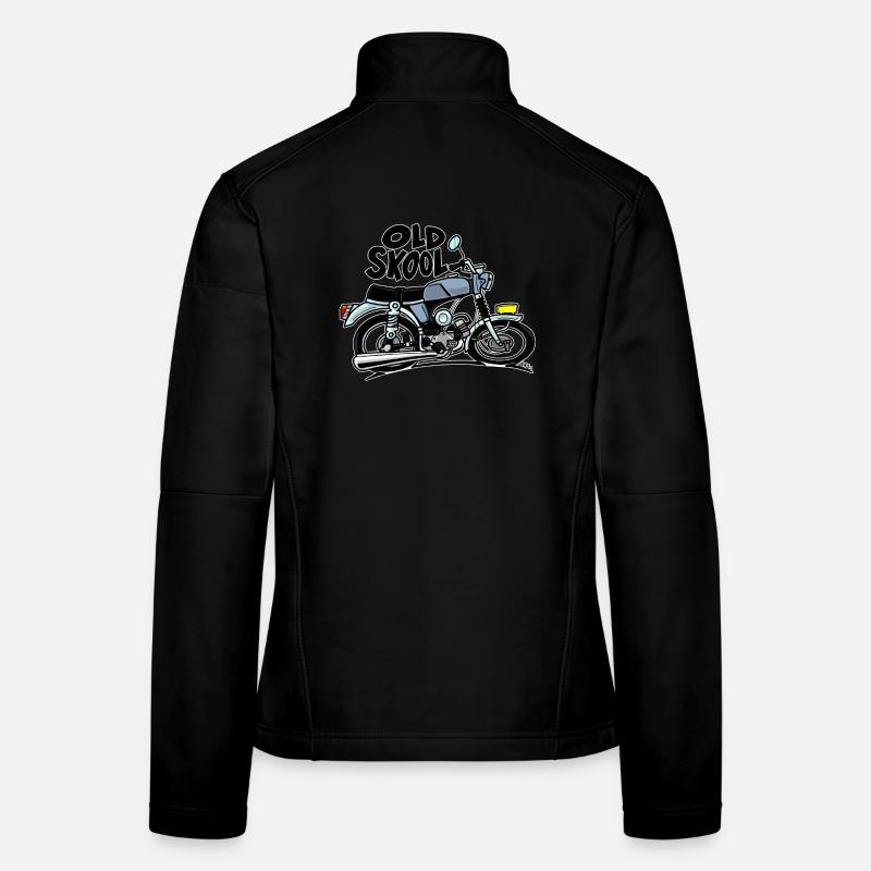 0897 moped 50cc color OLD SKOOL Women's Softshell Jacket