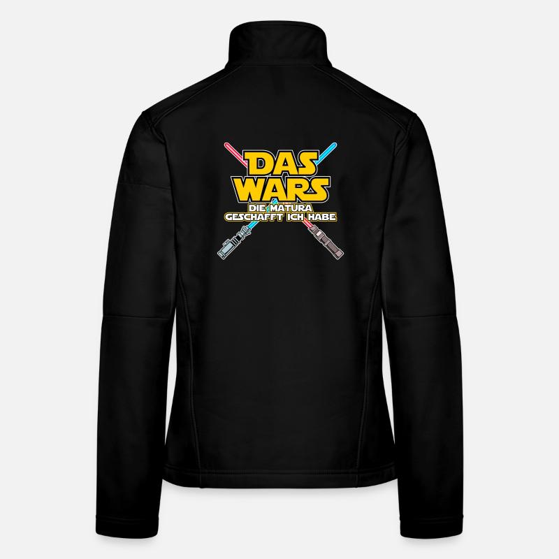 Das Wars Matura Geschafft Schulabschluss Prüfung Frauen Softshelljacke